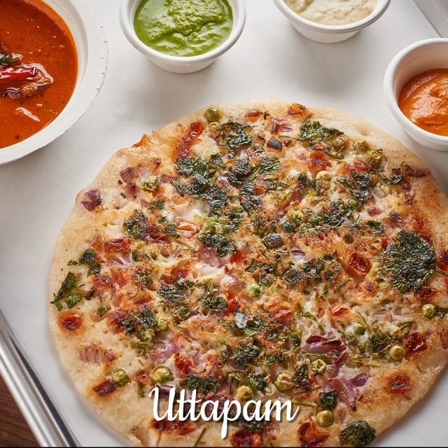 Mix Veg. Uttapam.