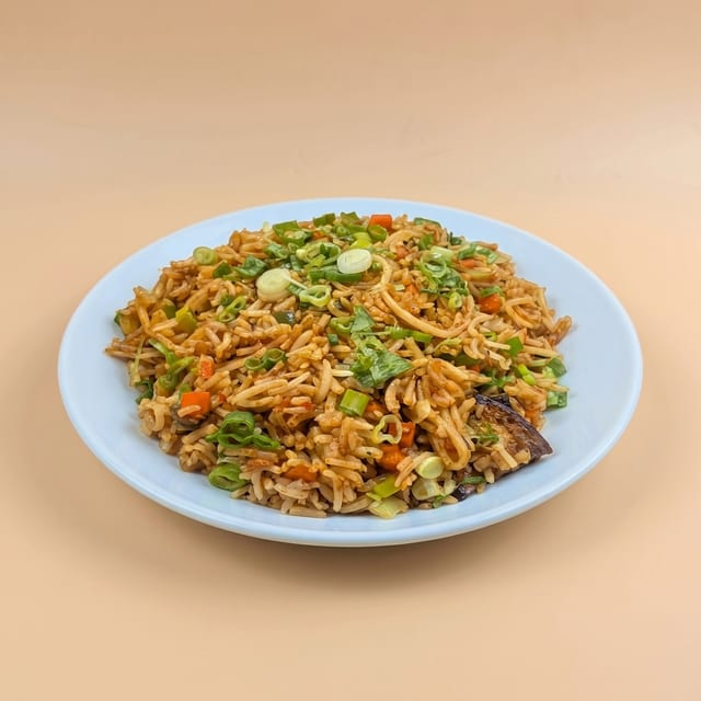 Triple Schezwan Fried Rice.