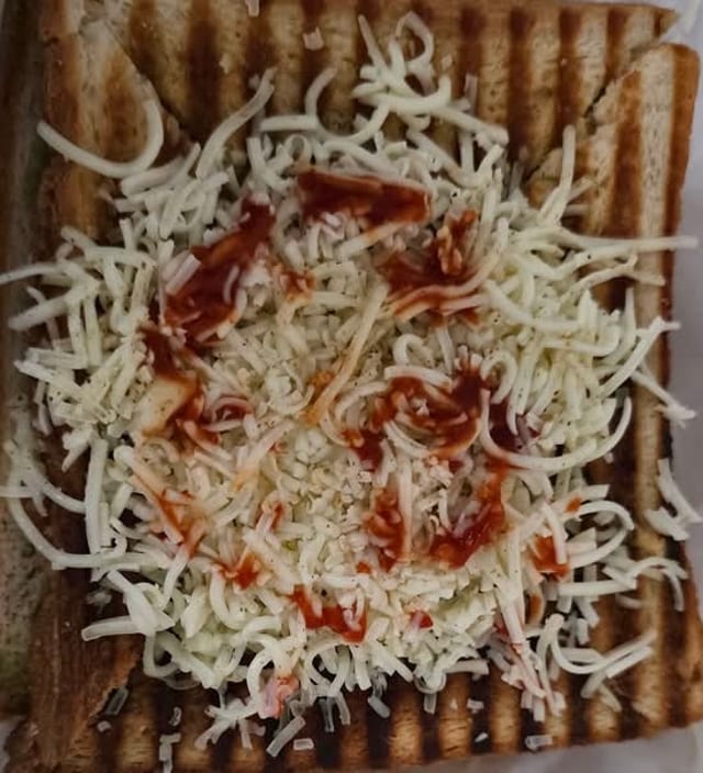 Grilled Kattappa Sandwich.